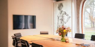Meeting room in a coworking center in Brussels - Fosbury and Sons Boitsfort