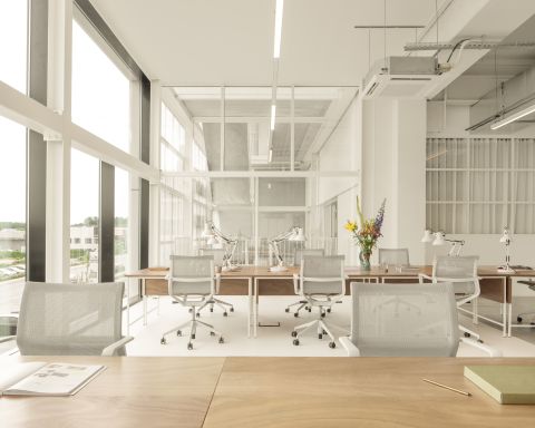 Workspaces at Fosbury and Sons Alfons - Coworking Brussels